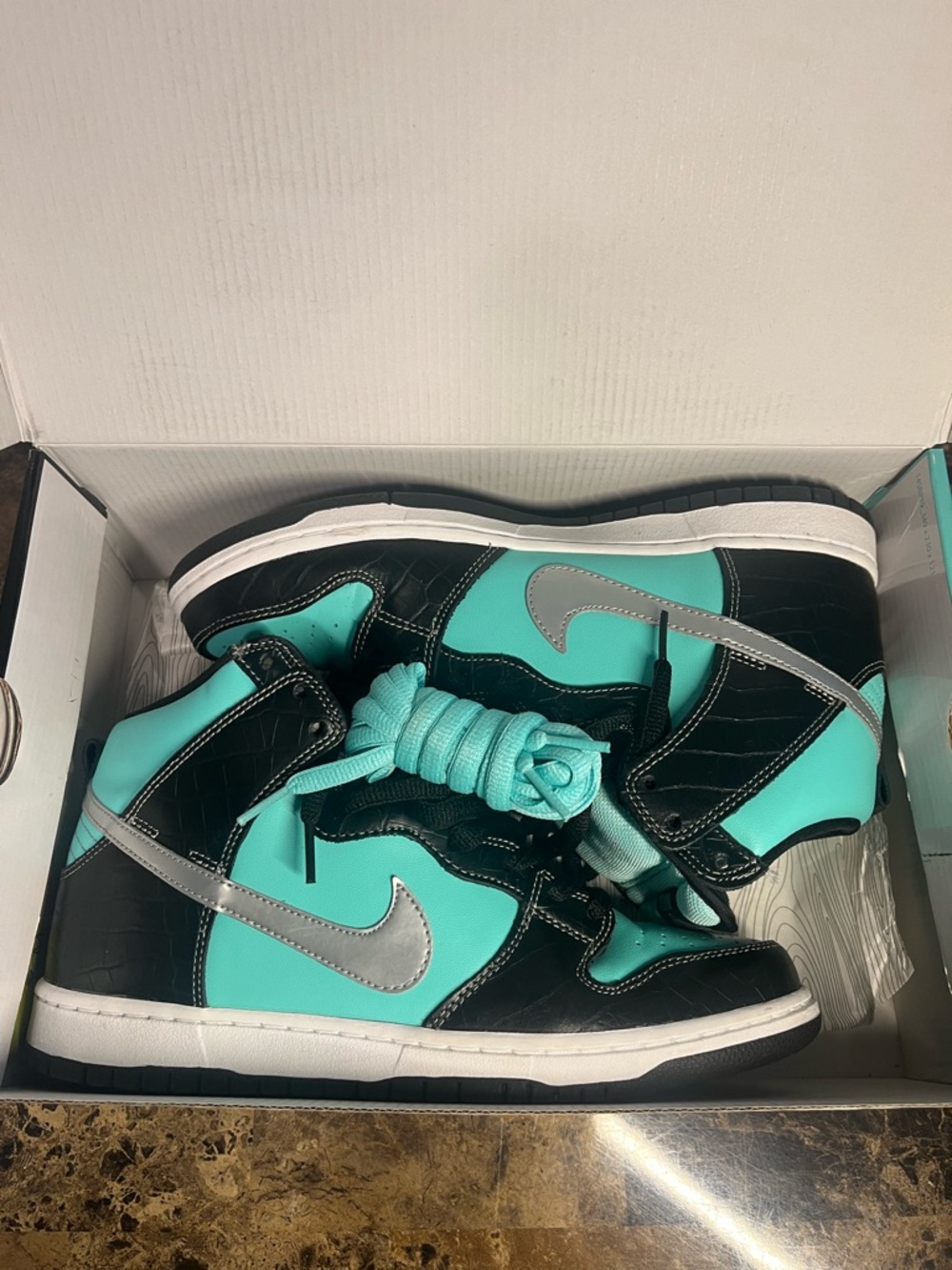 Nike Dunk SB High Premium Diamond Supply size 10